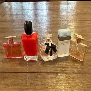 Dolce & Gabbana Lancome Armani YSL Fragrance Collection